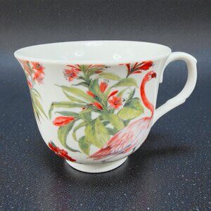 Kent Pottery Flamingo Chintz Porcelain Coffee Mug Cup Teacup Single Replacement